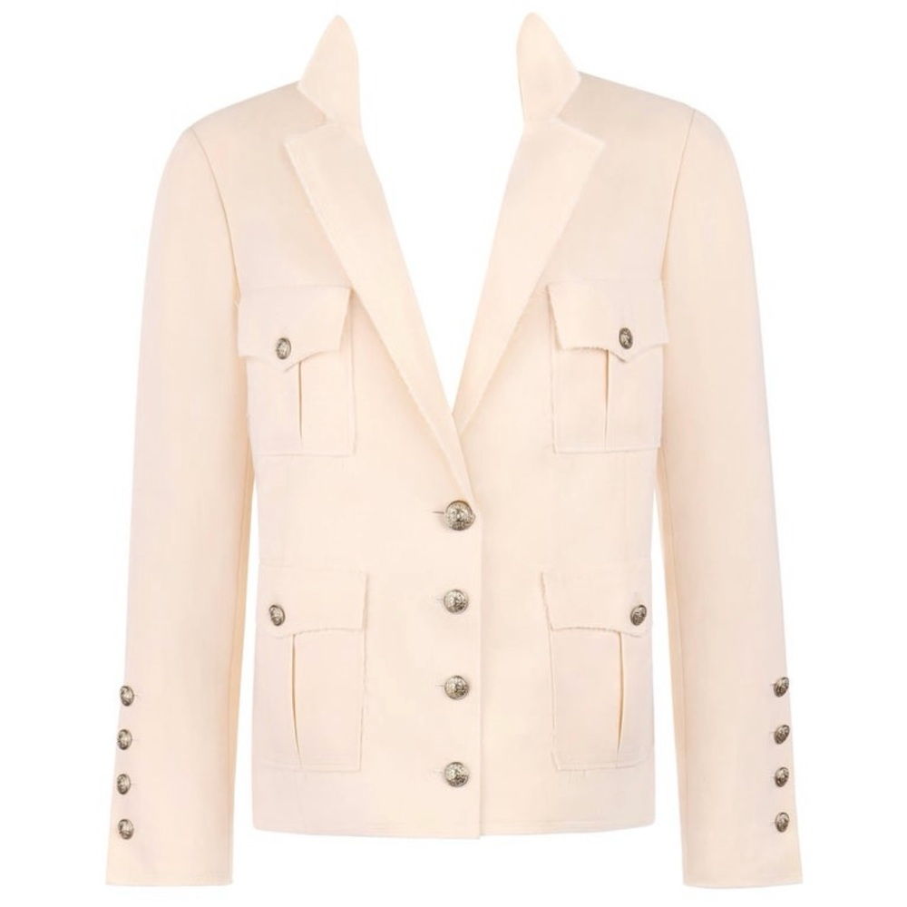 Chanel s/s 2007 cream jacket blazer